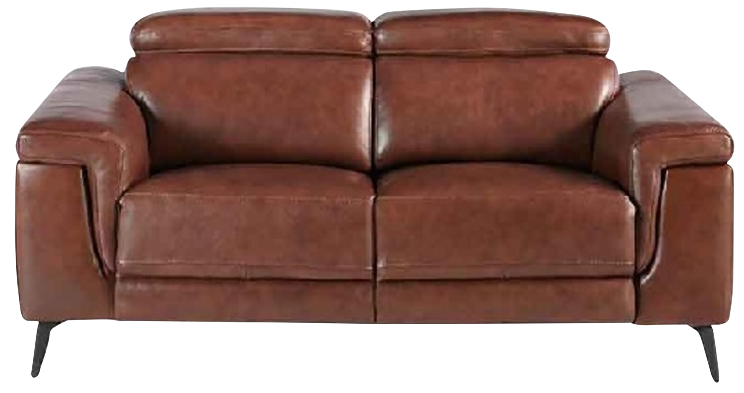 2SEATER SOFA UPHOLSTERED IN LEATHER WITH RELAX MECHANISMS by Angel