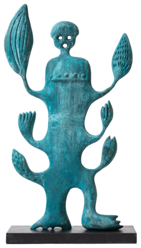 Oak-armed Prophet van Tadas Gutauskas, Beeldhouwwerk te koop op Singulart