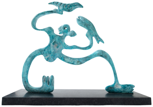 Shaman of Air and Water di Tadas Gutauskas, Scultura in vendita su Singulart