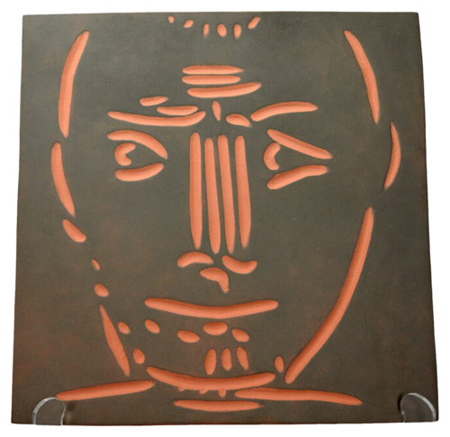 Visage d’homme (Man’s Head) van Pablo Picasso, Beeldhouwwerk te koop op Singulart