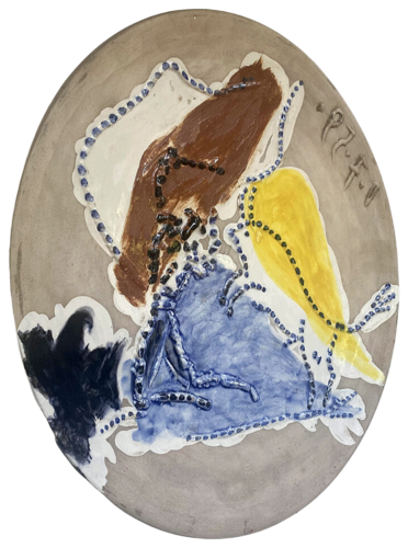 Pase de cape, from Service Scènes de Corrida di Pablo Picasso, Scultura in vendita su Singulart