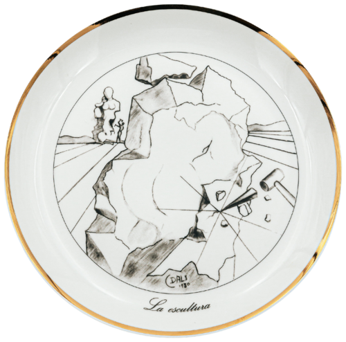 La Escultura" .The sculpture. van Salvador Dalí, Beeldhouwwerk te koop op Singulart