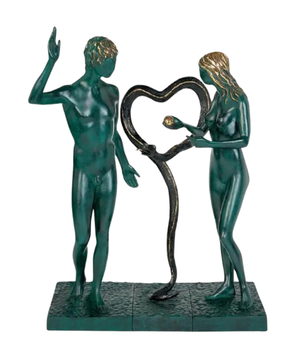 Adam and Eve by Salvador Dalí, 조각 for Sale on Singulart