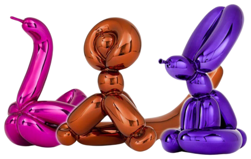 Balloon Animals, Set II van Jeff Koons, Beeldhouwwerk te koop op Singulart