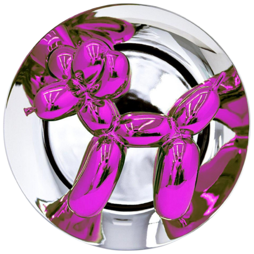 Balloon Dog (Magenta) di Jeff Koons, Scultura in vendita su Singulart