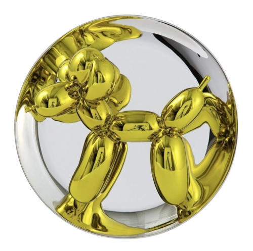 Balloon Dog - yellow van Jeff Koons, Beeldhouwwerk te koop op Singulart