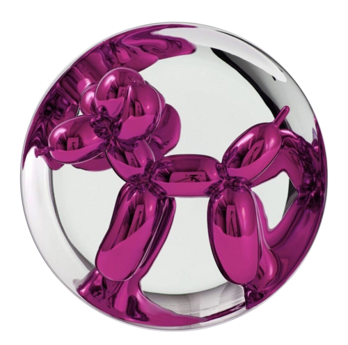 Balloon Dog - magenta by Jeff Koons, Sculpture for Sale on Singulart