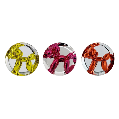 Balloon Dogs - complete set of 3 by Jeff Koons, Sculpture for Sale on Singulart