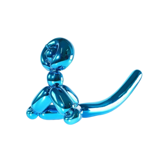 Balloon Monkey (Blue) by Jeff Koons, 彫刻 for Sale on Singulart