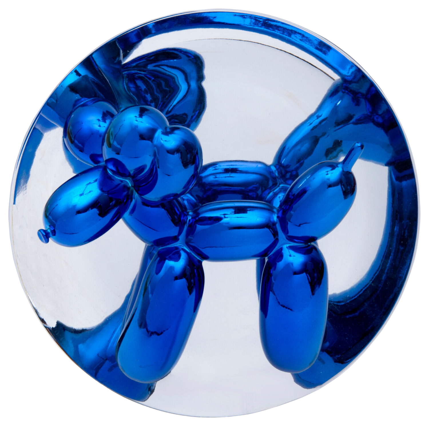 Ballon Dog (Blue) Jeff Koons Scultura in vendita