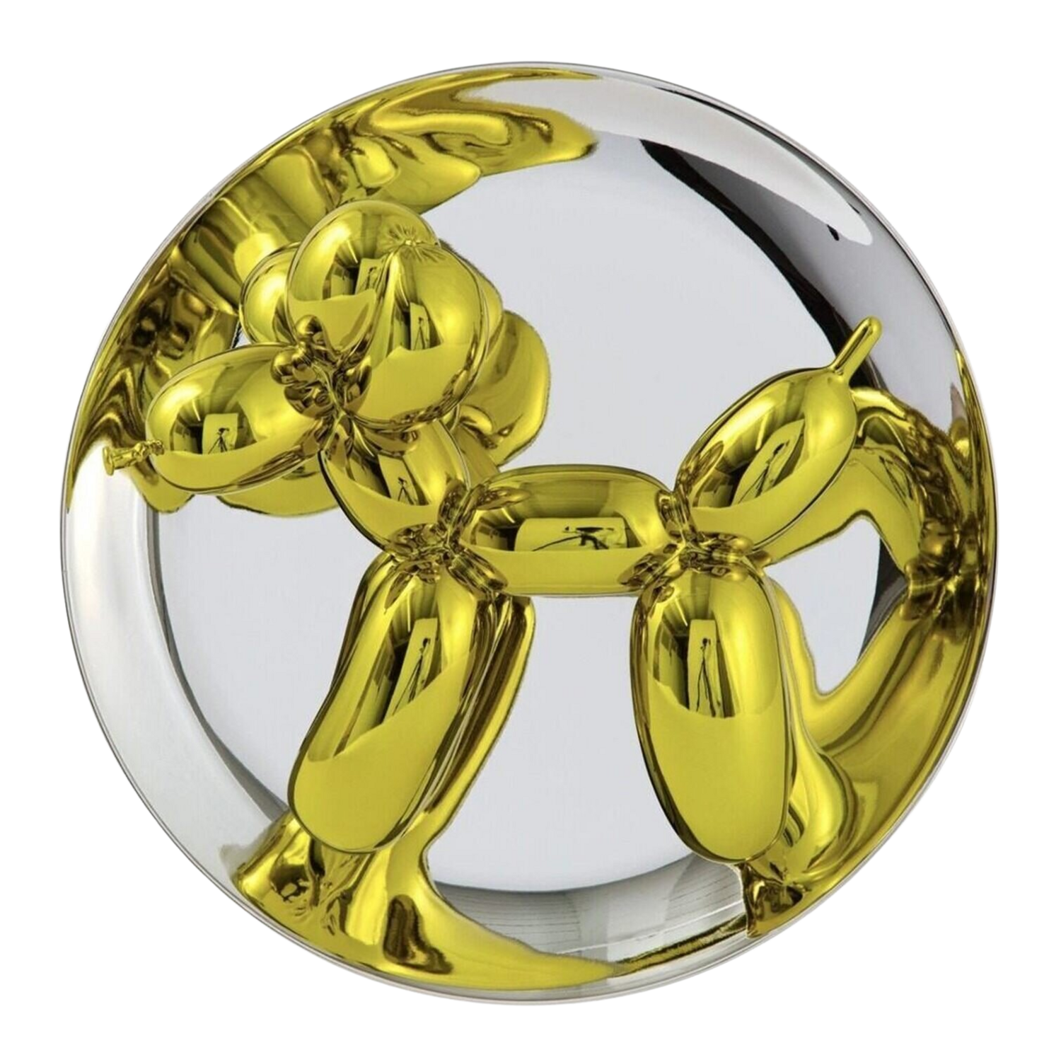 Balloon Dog - yellow Jeff Koons Scultura in vendita