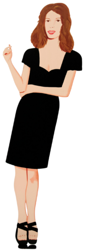 Black Dress 2 (Cecily) van Alex Katz, Beeldhouwwerk te koop op Singulart