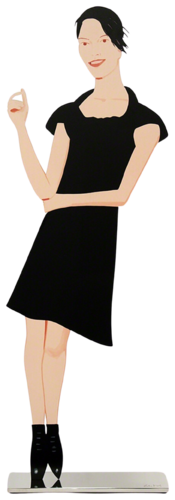 Carmen (Black Dress Cut-Out) van Alex Katz, Beeldhouwwerk te koop op Singulart