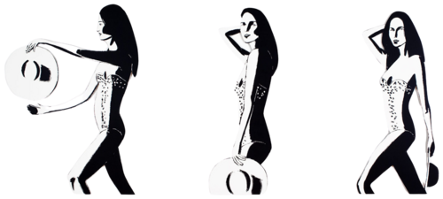 Ariel (Cutout) van Alex Katz, Beeldhouwwerk te koop op Singulart