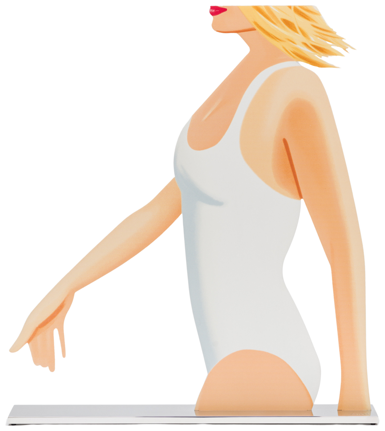 Coca Cola Girl (Cutout) Alex Katz Scultura in vendita