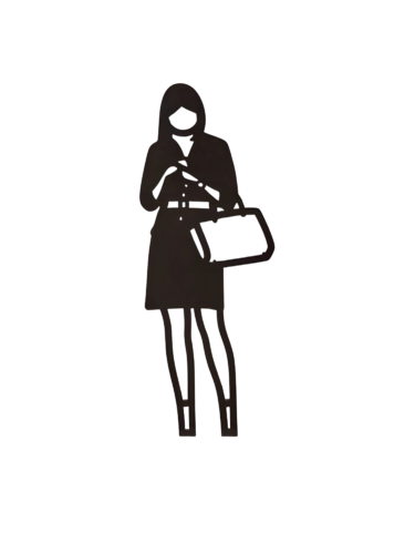 Julian Opie Handbag de Julian Opie, Escultura a la venta en Singulart