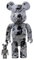 Medicom Toy BE@RBRICK Keith Haring Mickey Mouse 1000