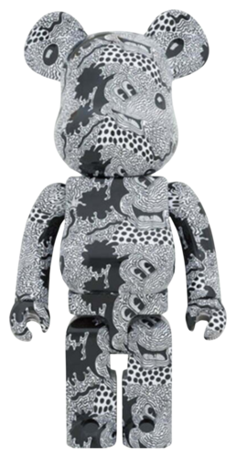 ベアブリック Keith Haring Mickey Mouse 1000%
