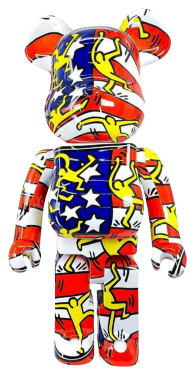 Be@rbrick – Keith Haring #7 (1000%) by Keith Haring (2020