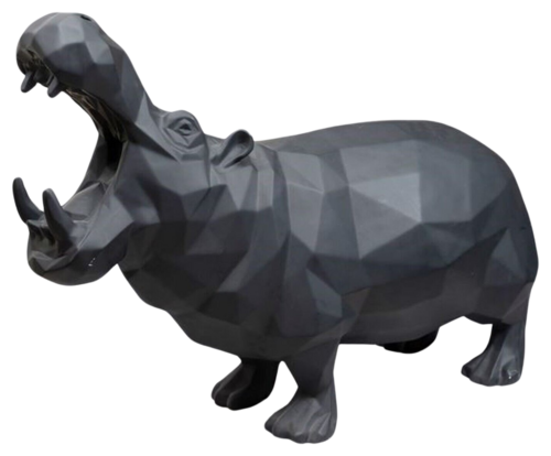 Wild Hippo von Richard Orlinski, Skulptur kaufen auf Singulart
