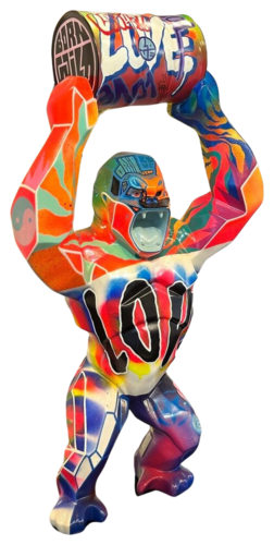 Wild Kong Baril Tag Mat von Richard Orlinski, Skulptur kaufen auf Singulart