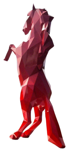 Horse von Richard Orlinski, Skulptur kaufen auf Singulart