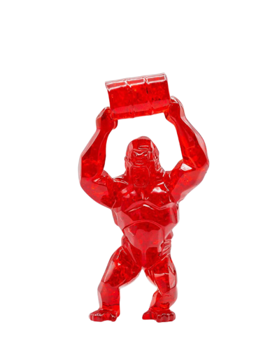 Kong Oil Bubble (Red) von Richard Orlinski, Skulptur kaufen auf Singulart