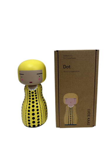 Lucie kaas - Dot Yellow von Yayoi Kusama, Skulptur kaufen auf Singulart