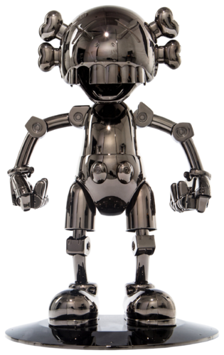 No Future Companion (Black Chrome) van KAWS, Beeldhouwwerk te koop op Singulart