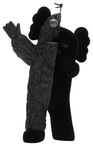 KACHAMUKKU Figure (Black) van KAWS, Beeldhouwwerk te koop op Singulart