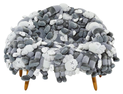 KAWS: Companion Chair (grey) von KAWS, Skulptur kaufen auf Singulart