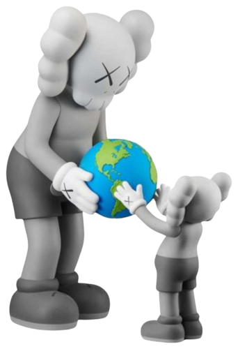 The Promise ( Grey ) by KAWS, 조각 for Sale on Singulart