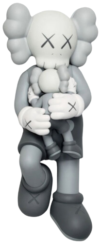 Holiday : Singapore ( Grey) van KAWS, Beeldhouwwerk te koop op Singulart