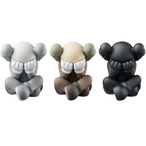 Seperated set of 3 van KAWS, Beeldhouwwerk te koop op Singulart