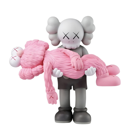 Gone - pink van KAWS, Beeldhouwwerk te koop op Singulart