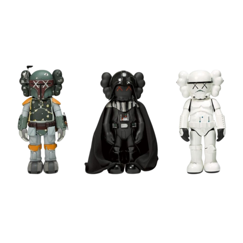 Star Wars (3 works) by KAWS, 조각 for Sale on Singulart