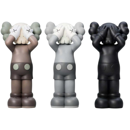 Holiday UK - complete set of 3 di KAWS, Scultura in vendita su Singulart