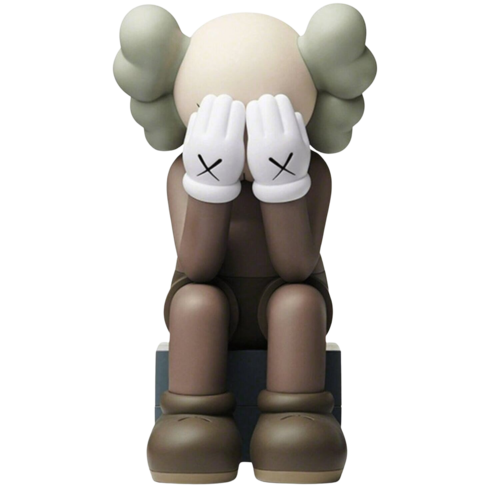 Passing Through, open edition - brown van KAWS, Beeldhouwwerk te koop op Singulart