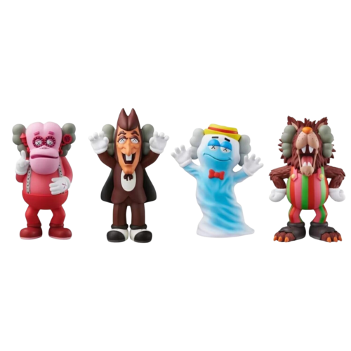 Cereal Monsters - set of 4 by KAWS, Sculpture for Sale on Singulart
