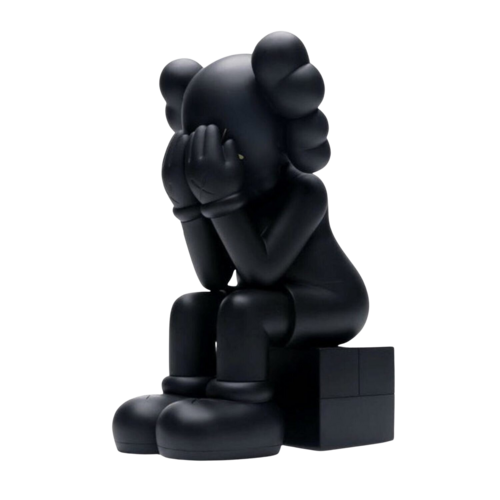 Passing Through, open edition - black by KAWS, Sculpture for Sale on Singulart
