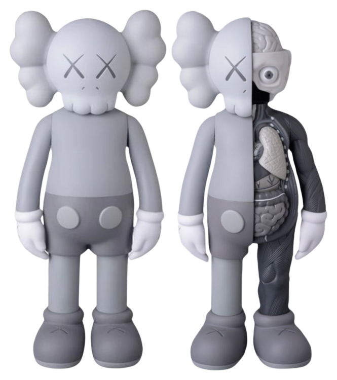 KAWS – Companion Grey + Grey Flayed (Set of 2) by KAWS (2016
