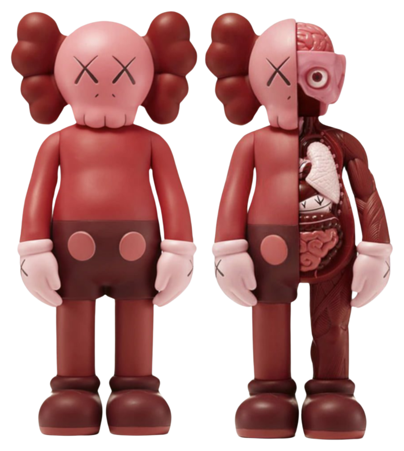 KAWS Companion Open Edition Blush フィギュア KAWS Companion Open Edition Blush set Of 2 Vinyl Figure 2016 | eBay