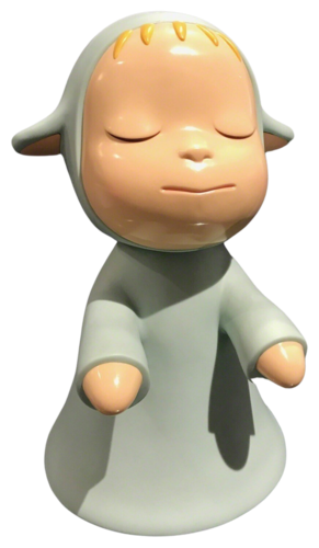 Little Wanderer - Edited by Cerealart van Yoshitomo Nara, Beeldhouwwerk te koop op Singulart