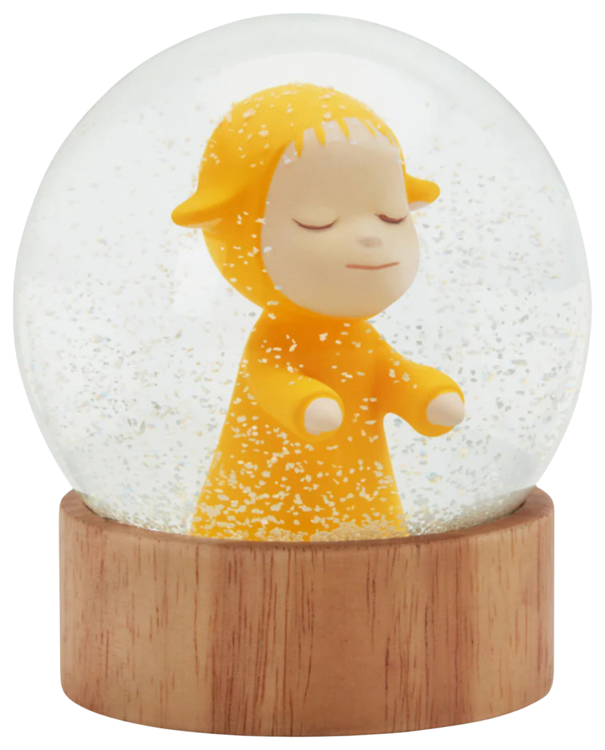 Little Wanderer (Snow Globe) (Yellow ) Yoshitomo Nara 조각 판매 중