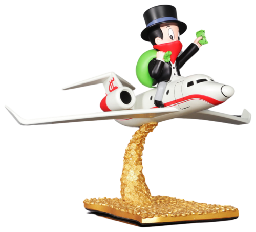Rich Airways' Sculpture van Alec Monopoly, Beeldhouwwerk te koop op Singulart