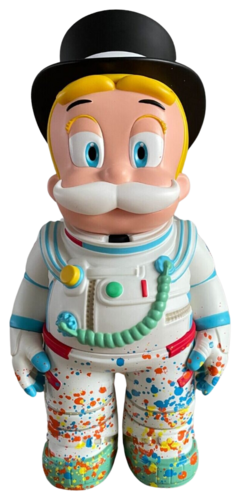 Space Man Richie: Rags to Richie Astronaut by Alec Monopoly van Alec Monopoly, Beeldhouwwerk te koop op Singulart
