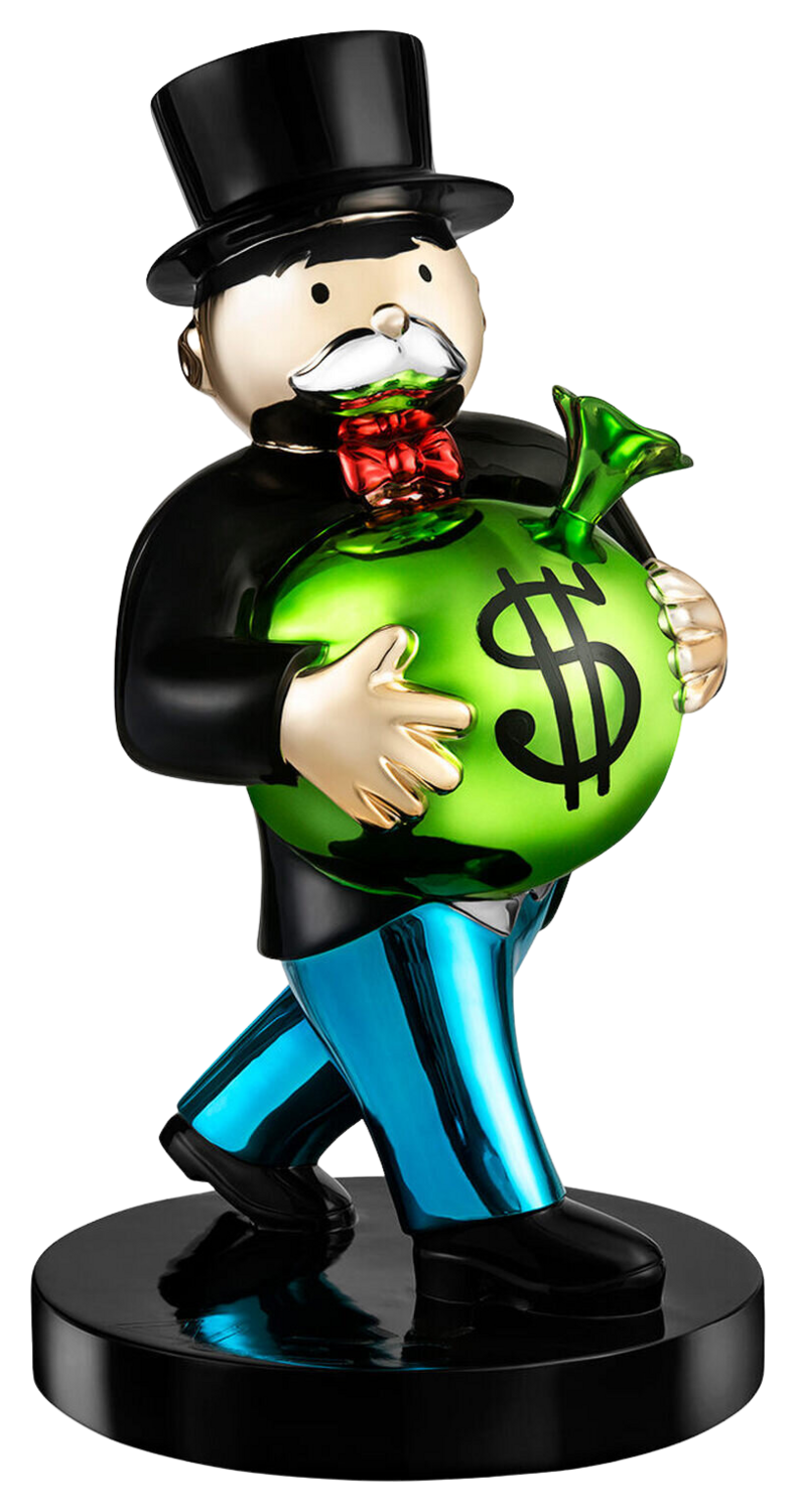 Monopoly Holding $ Bag (Close to Heart) Alec Monopoly