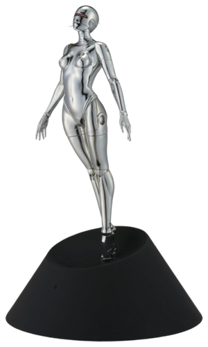 SEXY ROBOT FLOATING 1/4 SCALE (SILVER) van Hajime Sorayama, Beeldhouwwerk te koop op Singulart