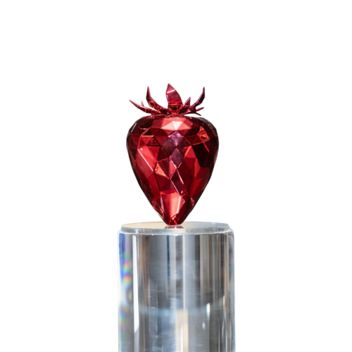 Crystal Strawberries Red par Hajime Sorayama, Sculpture en vente sur Singulart