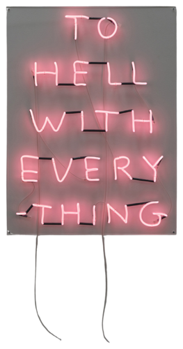 To Hell With Everything di David Shrigley, Scultura in vendita su Singulart